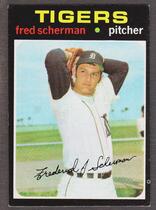 1971 Topps Base Set #316 Fred Scherman