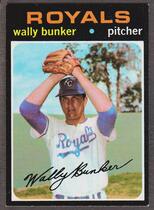 1971 Topps Base Set #528 Wally Bunker