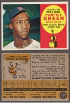 1960 Topps Base Set #317 Pumpsie Green