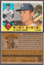 1960 Topps Base Set #529 Norm Sherry