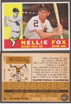 1960 Topps Base Set #100 Nellie Fox