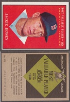 1961 Topps Base Set #476 Jackie Jensen