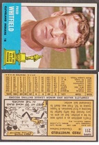 1963 Topps Base Set #211 Fred Whitfield