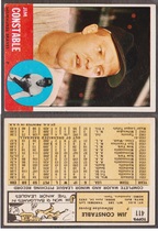 1963 Topps Base Set #411 Jim Constable
