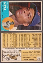 1963 Topps Base Set #511 Charlie Neal