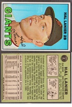 1967 Topps Base Set #4 Hal Lanier