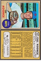 1968 Topps Base Set #486 Cal Koonce