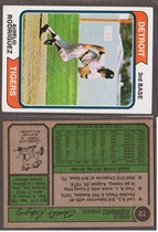 1974 Topps Base Set #72 Aurleio Rodriguez