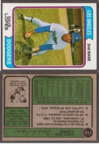 1974 Topps Base Set #112 Dave Lopes