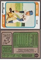 1974 Topps Base Set #424 Jim Beauchamp