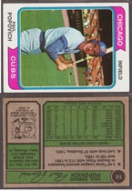 1974 Topps Base Set #14 Paul Popovich