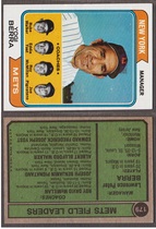 1974 Topps Base Set #179 Yogi Berra Mgr