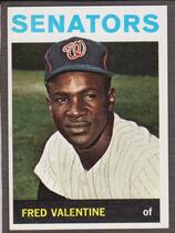 1964 Topps Base Set #483 Fred Valentine