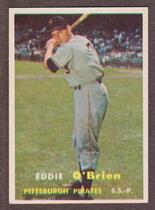 1957 Topps Base Set #259 Eddie O'Brien