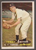 1957 Topps Base Set #164 Tom Carroll