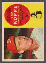 1960 Topps Base Set #319 Joe Koppe