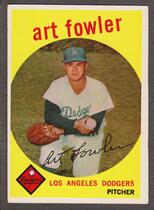 1959 Topps Base Set #508 Art Fowler