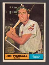 1961 Topps Base Set #345 Jim Piersall