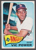 1965 Topps Base Set #442 Vic Power