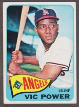 1965 Topps Base Set #442 Vic Power