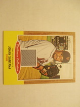 2011 Topps Heritage Clubhouse Collection Relics #CCR-JS Johan Santana