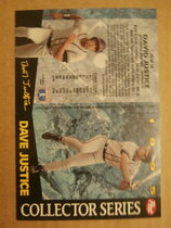 1995 Post Base Set #10 David Justice