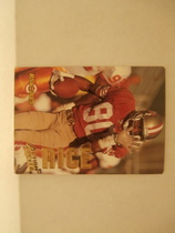 1993 Action Packed Moving Targets #MT10 Jerry Rice