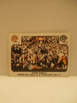 1977 Fleer Team Action #58 Super Bowl II