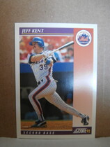 1992 Score Traded #84T Jeff Kent