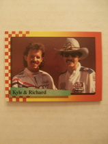 1989 Maxx Base Set #220 Richard Petty|Kyle Petty