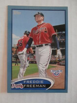 2012 Topps Opening Day Blue #210 Freddie Freeman