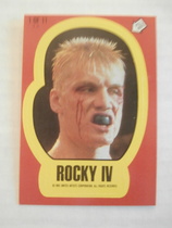 1985 Topps Rocky IV - Stickers #1 Ivan Drago