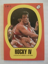 1985 Topps Rocky IV - Stickers #5 Rocky Balboa