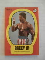 1985 Topps Rocky IV - Stickers #10 Apollo Creed