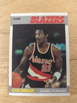 1987 Fleer Base Set #30 Clyde Drexler