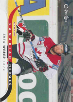 2009 Upper Deck OPC Canadian Heroes #CB-SW Shea Weber
