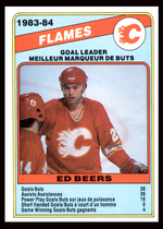 1984 O-Pee-Chee OPC Base Set #354 Ed Beers