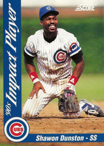 1992 Score Impact Players #70 Shawon Dunston