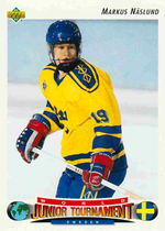 1992 Upper Deck Base Set #234 Markus Naslund