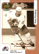 1999 Upper Deck McDonalds #MCD10R Peter Forsberg