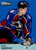 1997 Upper Deck Collectors Choice Star Quest #SQ38 Sandis Ozolinsh