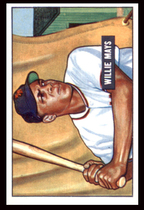 1986 Card Collectors Company 1951 Bowman Reprint #305 Willie Mays