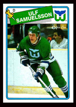1988 O-Pee-Chee OPC Base Set #136 Ulf Samuelsson
