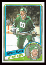 1984 O-Pee-Chee OPC Base Set #71 Marty Howe