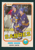 1981 O-Pee-Chee OPC Base Set #24 Andre Savard