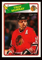 1988 O-Pee-Chee OPC Base Set #106 Troy Murray