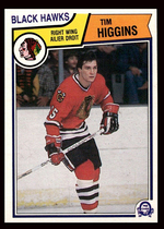 1983 O-Pee-Chee OPC Base Set #104 Tim Higgins