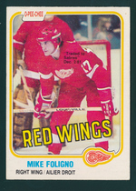 1981 O-Pee-Chee OPC Base Set #87 Mike Foligno