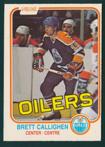 1981 O-Pee-Chee OPC Base Set #110 Brett Callighen