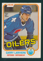 1981 O-Pee-Chee OPC Base Set #116 Garry Lariviere